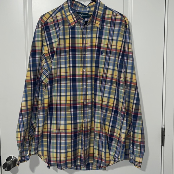 Ralph Lauren men’s long sleeve button down. - Picture 2 of 6